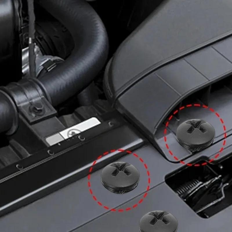 Screw Fixing Rivets Car Headlight Engine Battery Cover Mount Screws Grille Slam Panel Fastener for VW T5 Transporter 7H0915450