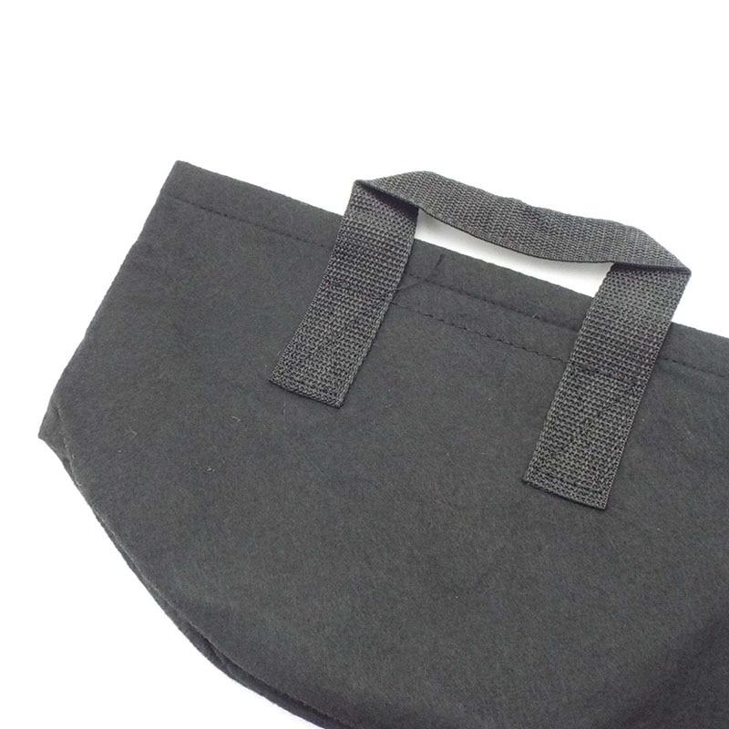 Ghivece din pâslă neagră de 10 galoane, pungă pentru plante de grădină, container pentru rădăcini, ghivece de grădină, consumabile pentru jardiniere