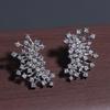 Shinning Cubic Zirconia Earrings Female Fashion Luxury Accessories Delicate Jewelry For Wedding Party