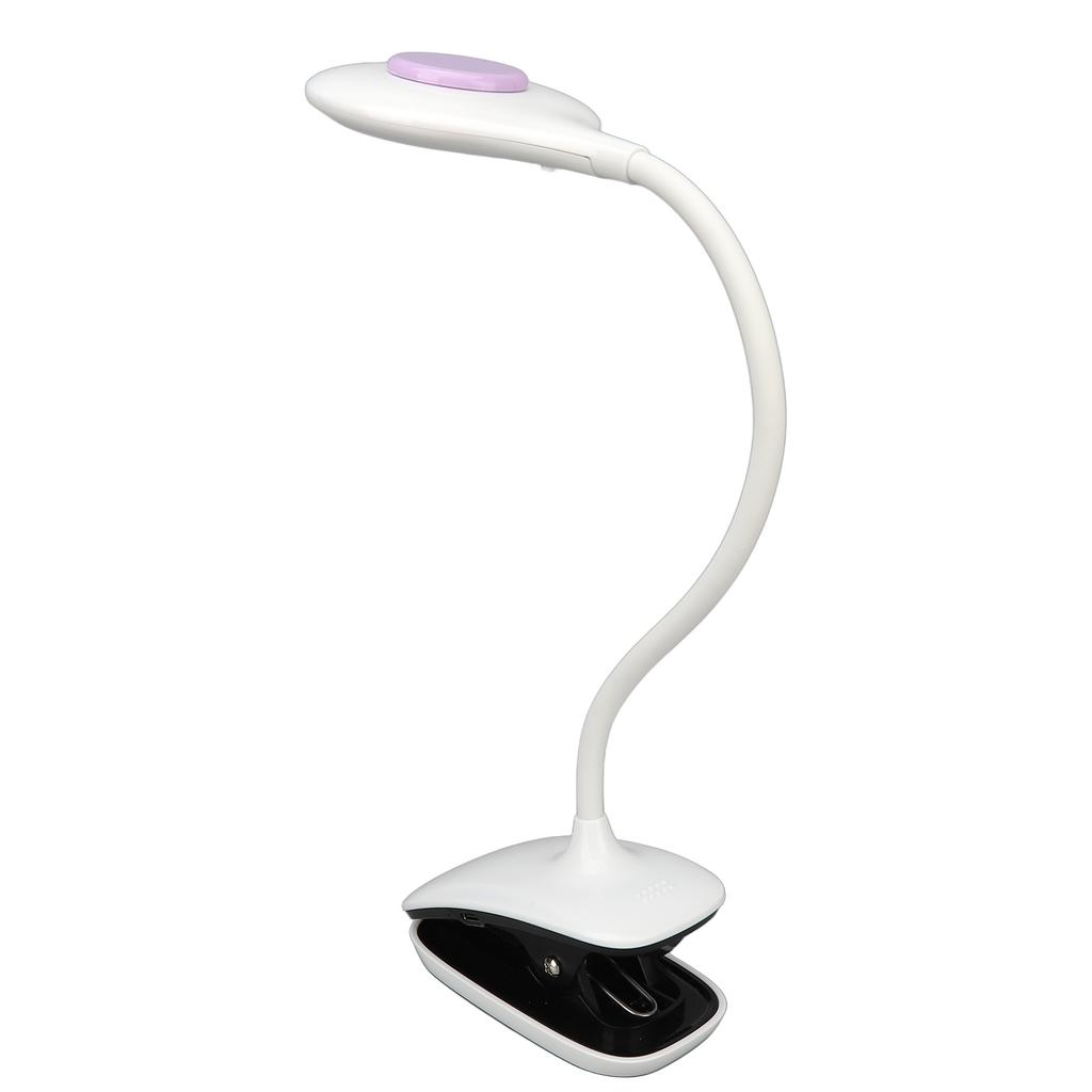 Nail Gel Dryer Light 360 Degrees Rotating 9pcs Light Chips 60s Timing Clip On Nail Polish Curing Lamp