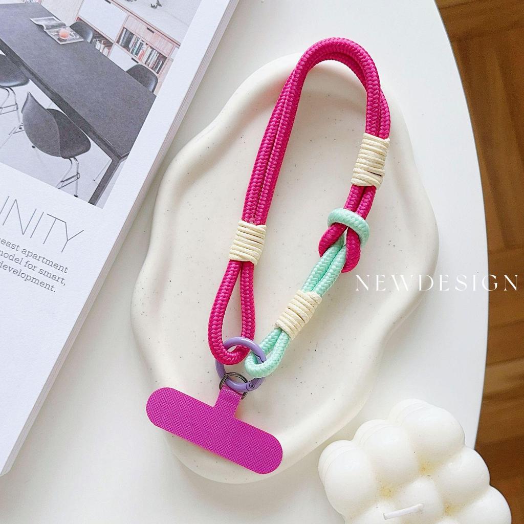 Dopamine Cartoon Wrist Strap: Versatile Chain for Fashion Phone Cases and Handbags