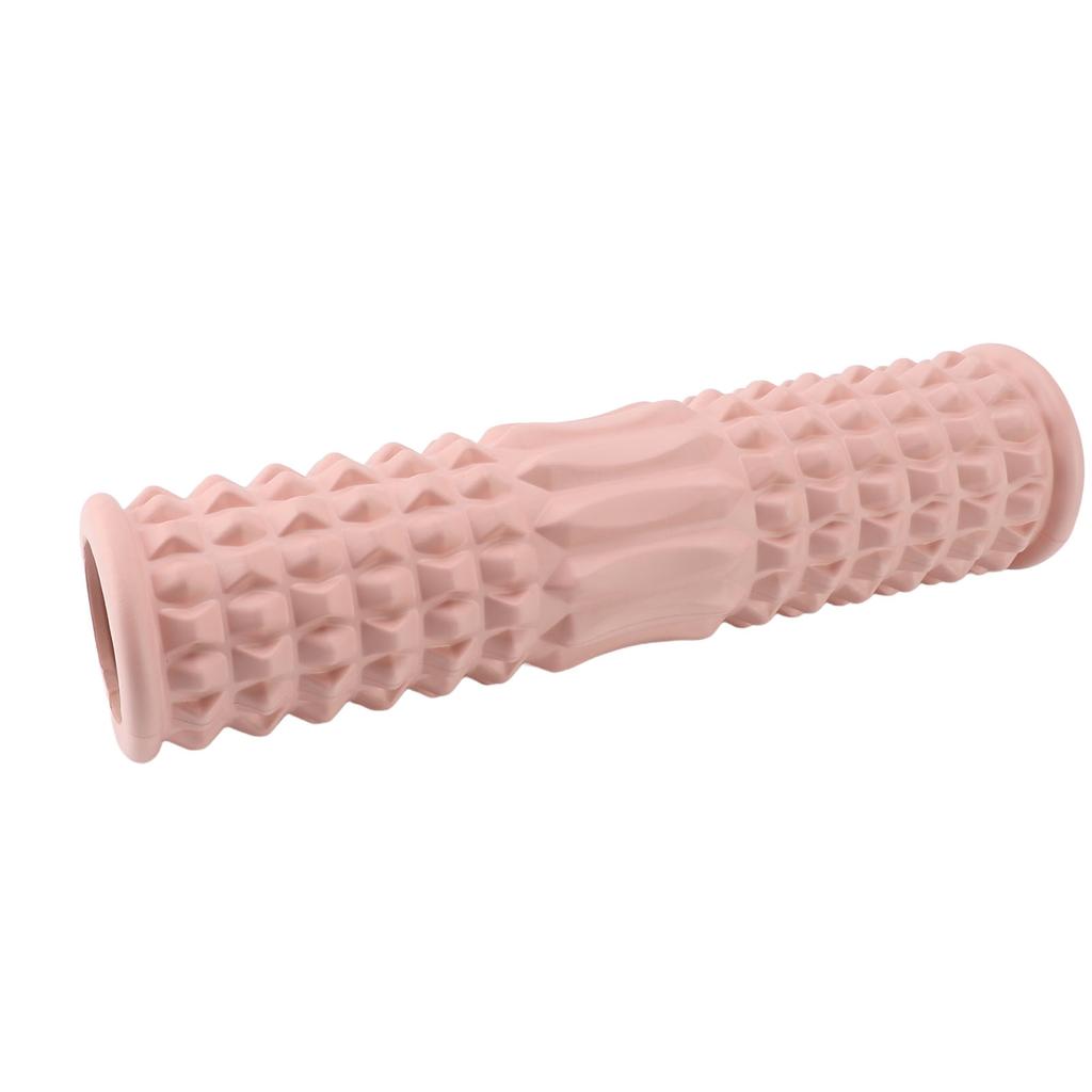 45cm Pink Muscle Relaxation Massage Roller Trigger Point Release Deep Tissue Multi Textured Massager Relieves Muscle Discomfort