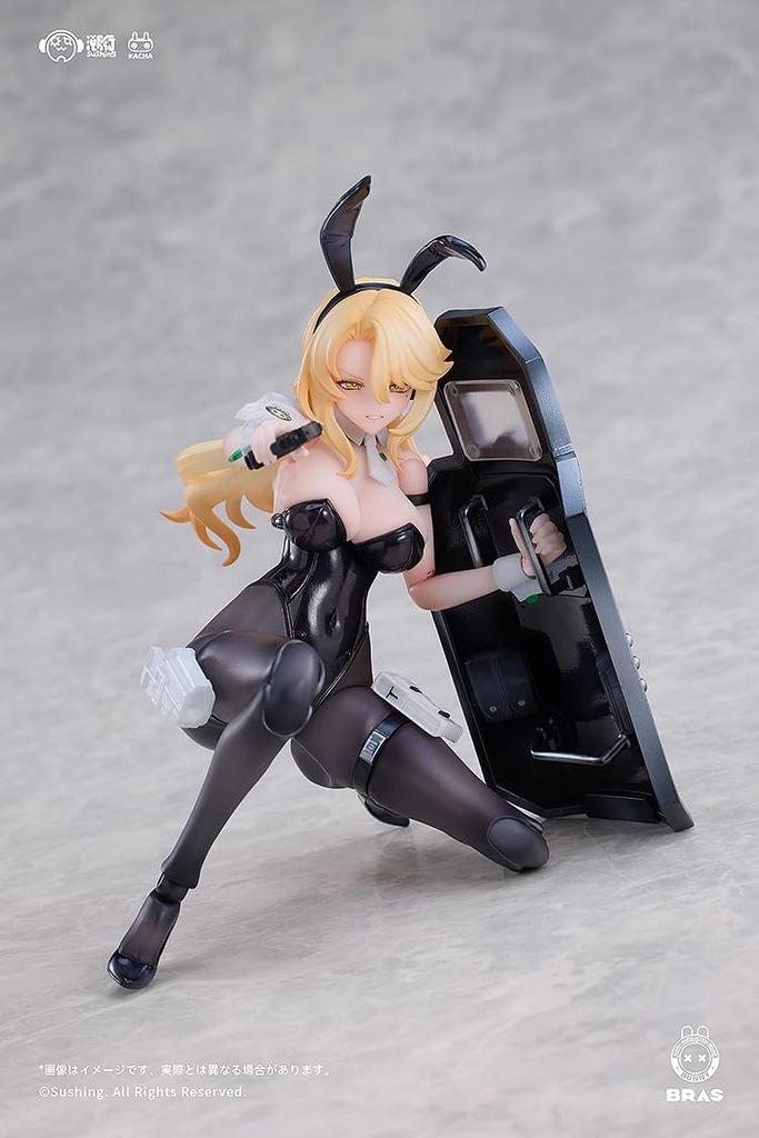 Sushing Bunny Rapid Action Squad Guardian and some parts scale fully assembled action figure Elena, PVC, ABS, POM, included, 1/12 pre-painted,