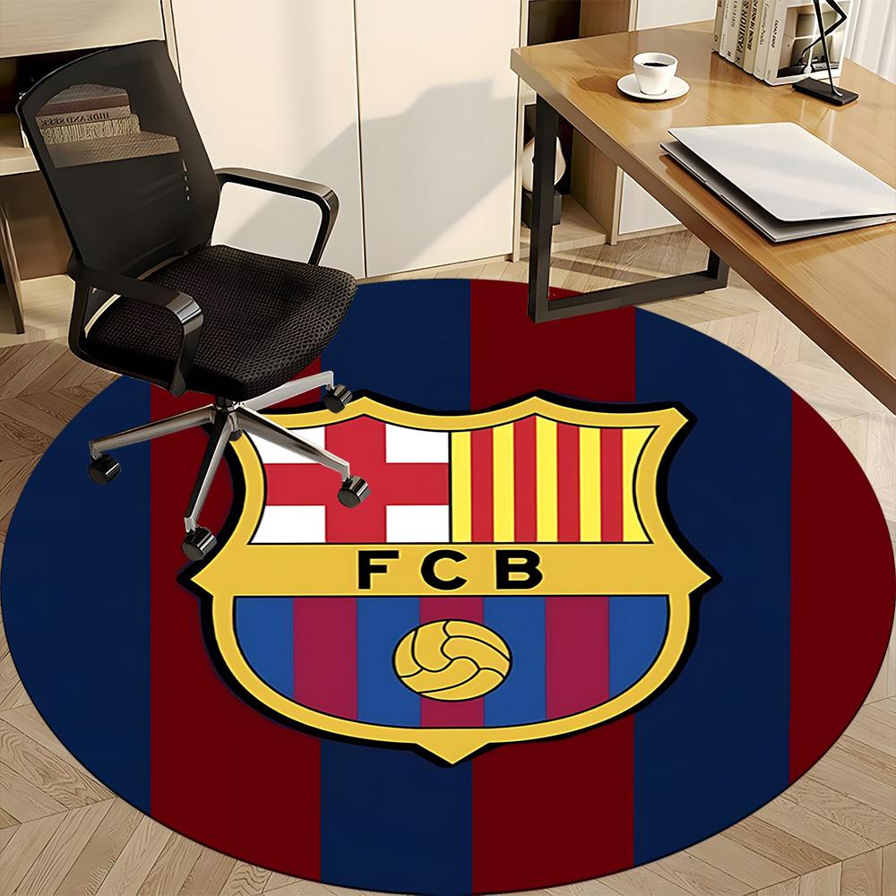 1PC Office Round Rug, Non-slip, Soft and Durable Office Rug for Interior Decoration, Perfect for Office, Beautiful Decoration