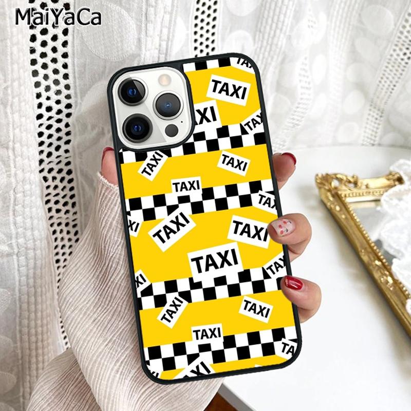 

Чехол для телефона с изображением желтых такси Нью-Йорка для iPhone 17 Air 16 16e 15 plus 11 12 13 14 pro max корпус coque iPhone 11pro max