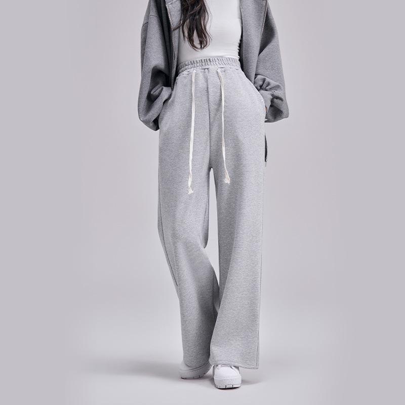 Maternity Pants Spring and Autumn Outer Wear Casual Wide-leg Pants New Large Size Straight Pants Trousers Maternity Clothes Winter Wear