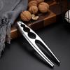 Nøtteknekker Knekker uanstrengt nøtter Ergonomisk håndtak Rustsikkert Gear Clip Spenne Anti-skli rustfritt stål Valnøtt Cracker Tool