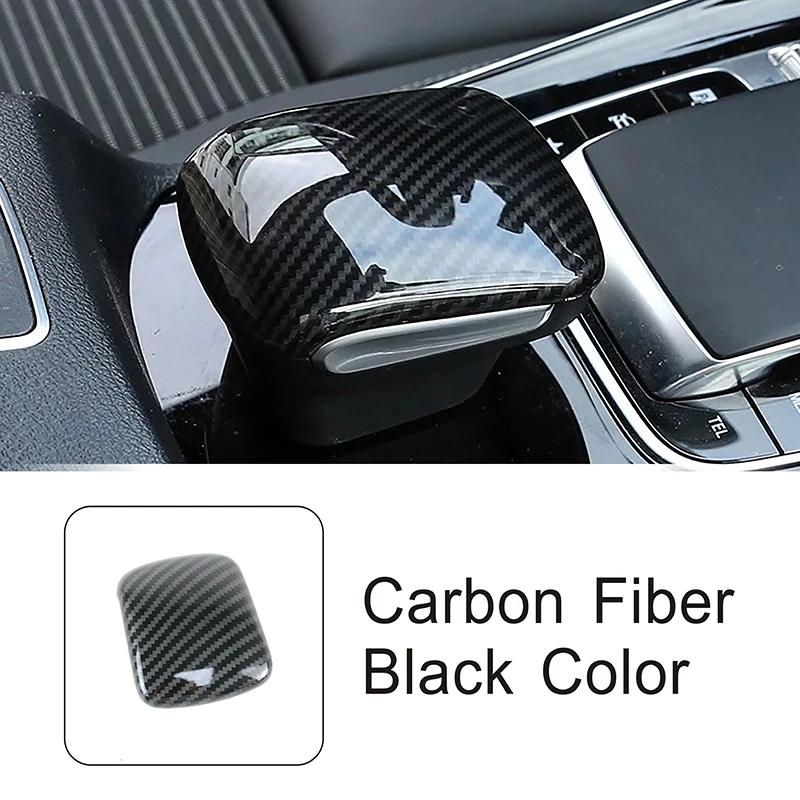 

Center Console Gear Shift Knob Head Decoration Cover Trim For Mercedes Benz B Class GLB GLA W247 X247 H247 - Car Styling углеродного волокна черного
