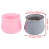 8Pcs Silicone Chair Furniture Leg Feet Cap Cover Protection Table Pad Protector