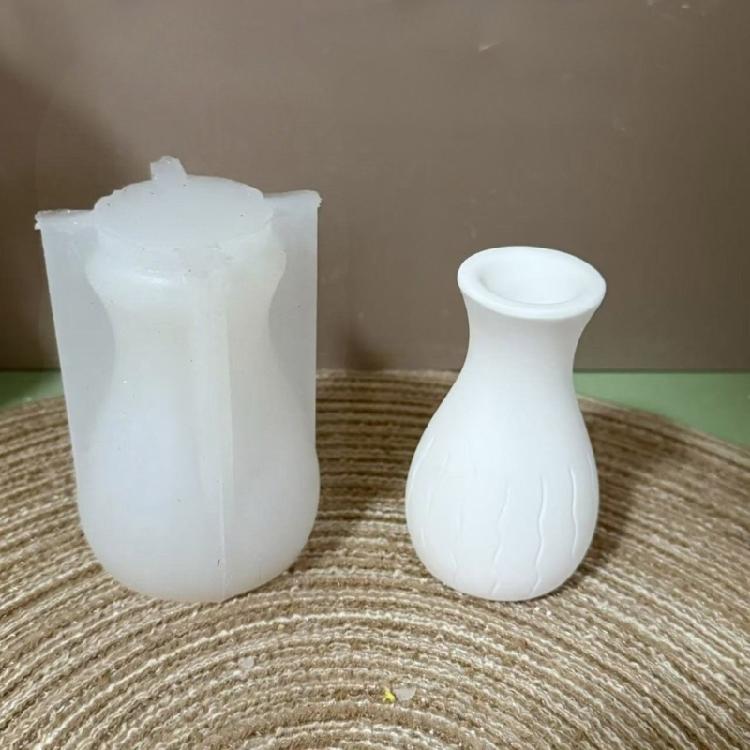 High Detail Silicone Mold for Arrangement Flowerpot Mini Vase Making Tool Realistic Pattern Crafting Accessory