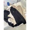 Autumn Winter Hoodie Coat Drawstring Thick Pockets Long Sleeve Fleece Jacket Thick Warm Fleece Sweatshirt