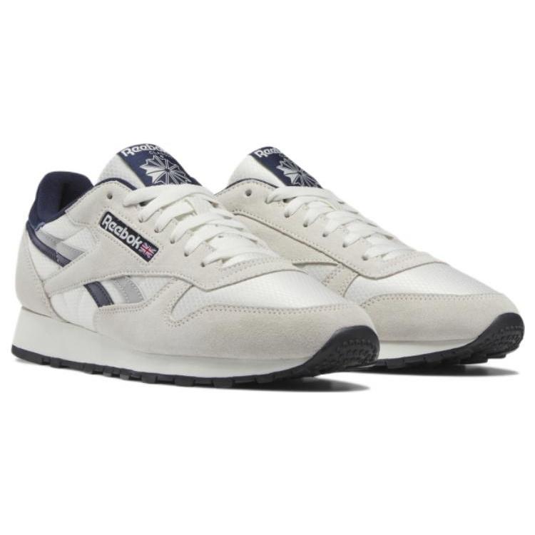 Reebok Classic Leather 'Grey White Navy' Men's GY7302