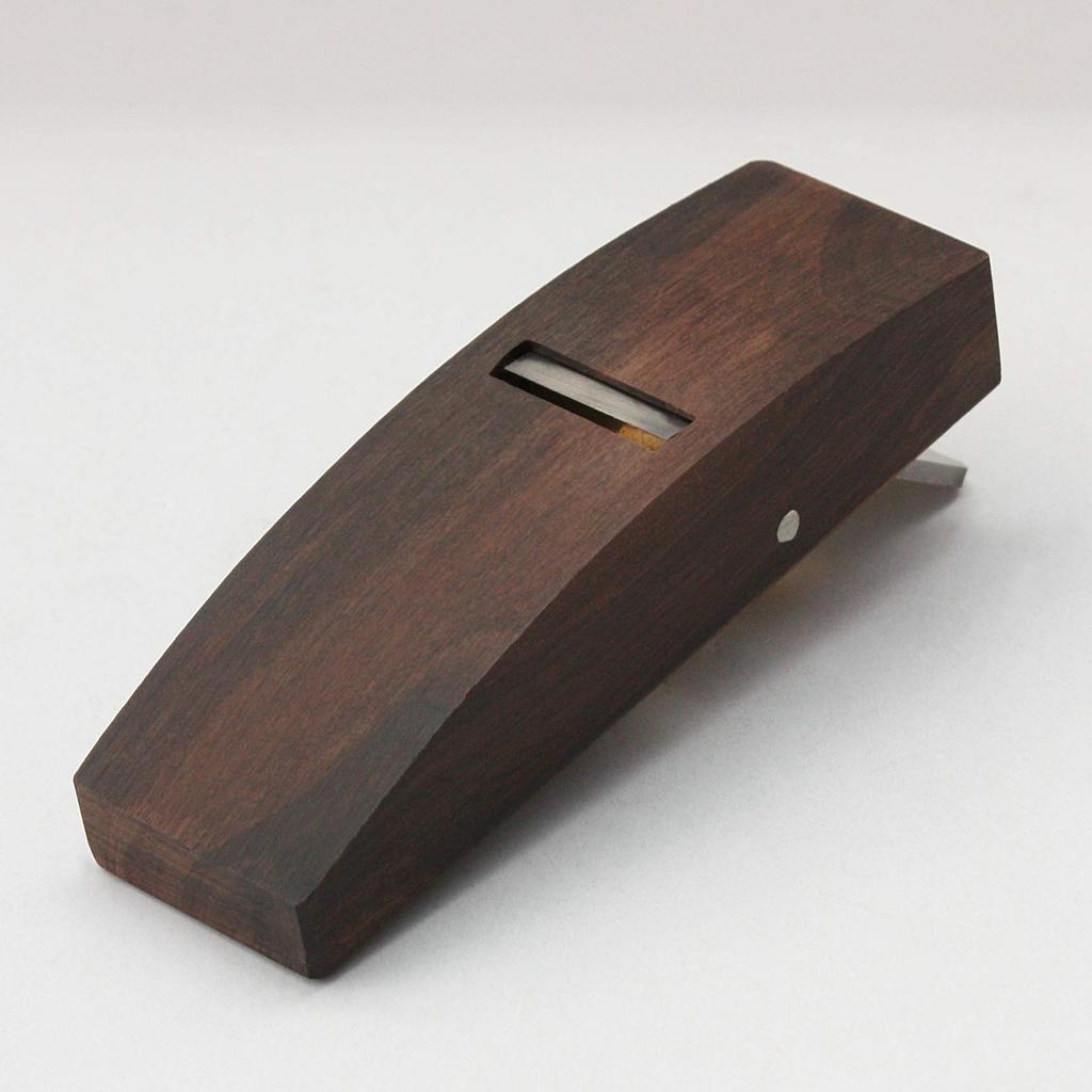 KAKURI Ebony Bean Plane for Crafts with Storage Case 18mm Concave Surface Mini Planer DIY DIY DIY Woodworking Work Cutting Tool Planer Planer 41655