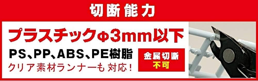 GodHand SG Series Plastic Nippers Hobby Tool GH-SG-01