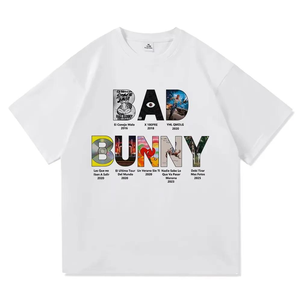 Trička Bad Bunny Grafické Harajuku Pánské dámské tričko Návrhář Harajuku Unisex Oblečení