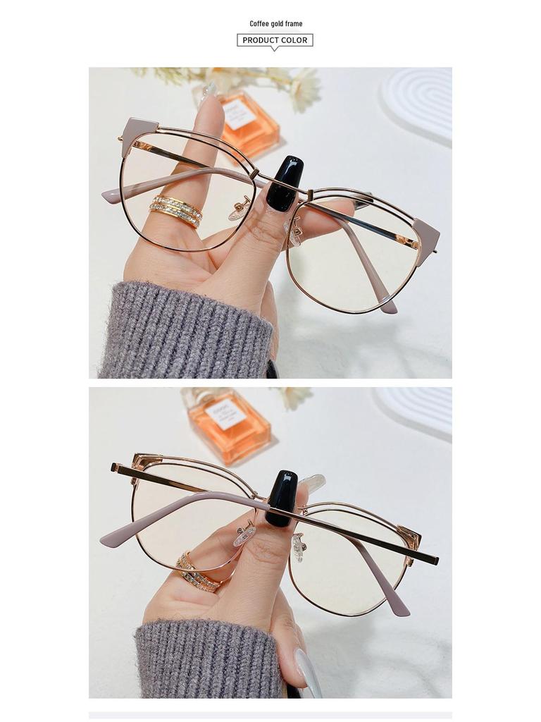 95182 Stilvolle Cat-Eye-Blaulichtbrille für Damen - Leicht, Verglasungsfähig