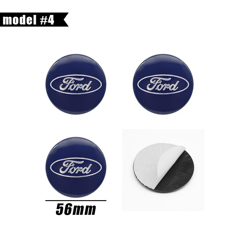 xubal5 For Ford Mustang Shelby GT Fender Zapatillas Miniatura Gt 2015 2012 4Pcs 56mm Car Wheel Center Cover Stickers Hub Cap Auto Badge