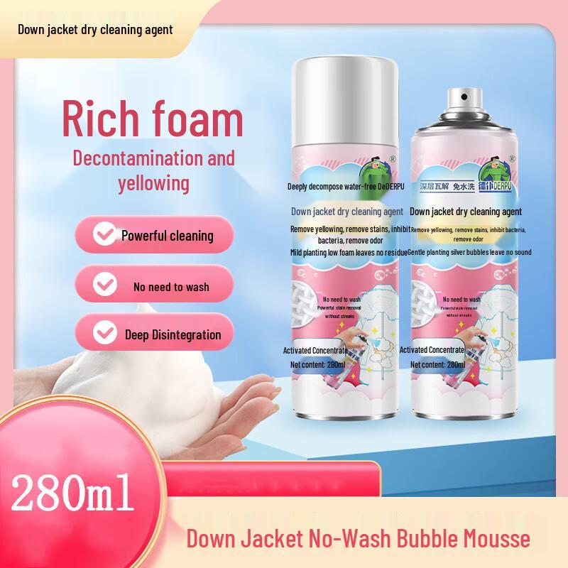 Пена-очиститель для пуховиков без воды