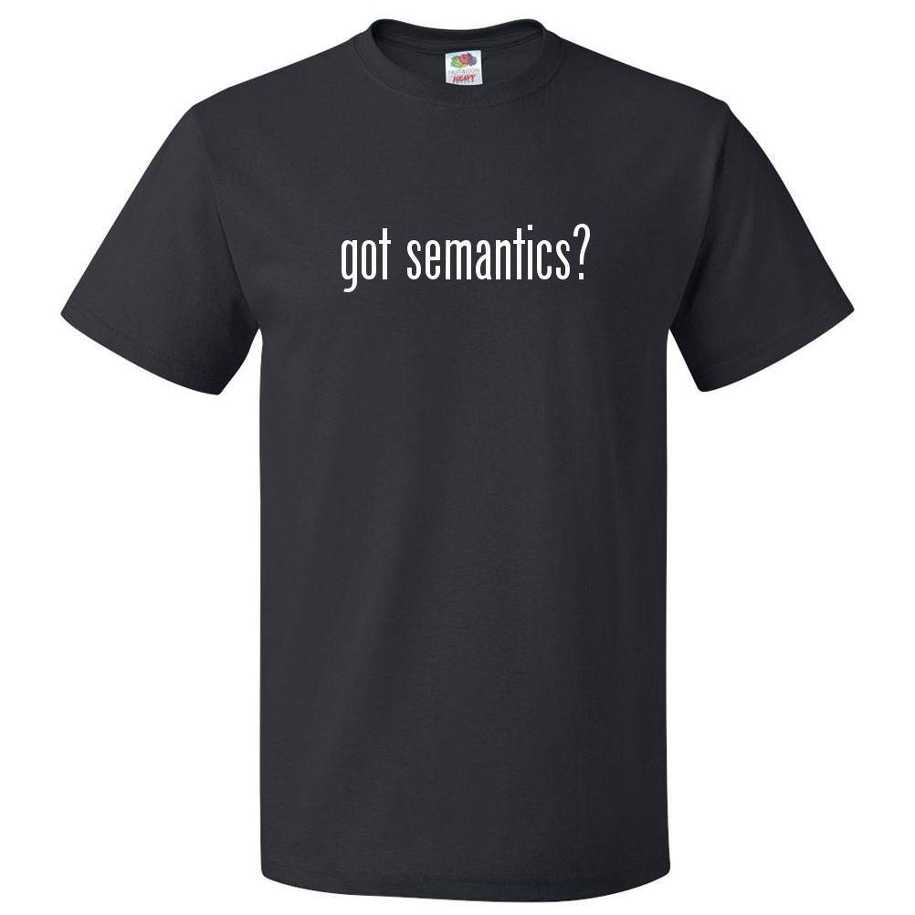 ¿Tienes semántica? Camiseta TeeSe abre en una nueva ventana o pestaña M