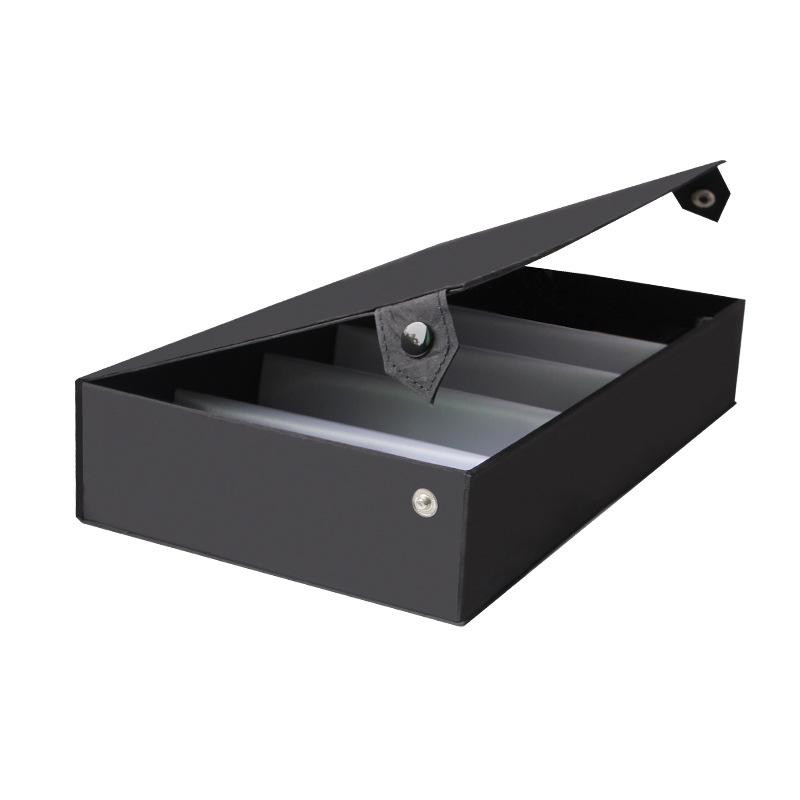 Dustproof 5-Compartment Eyeglasses Display and Storage Organizer