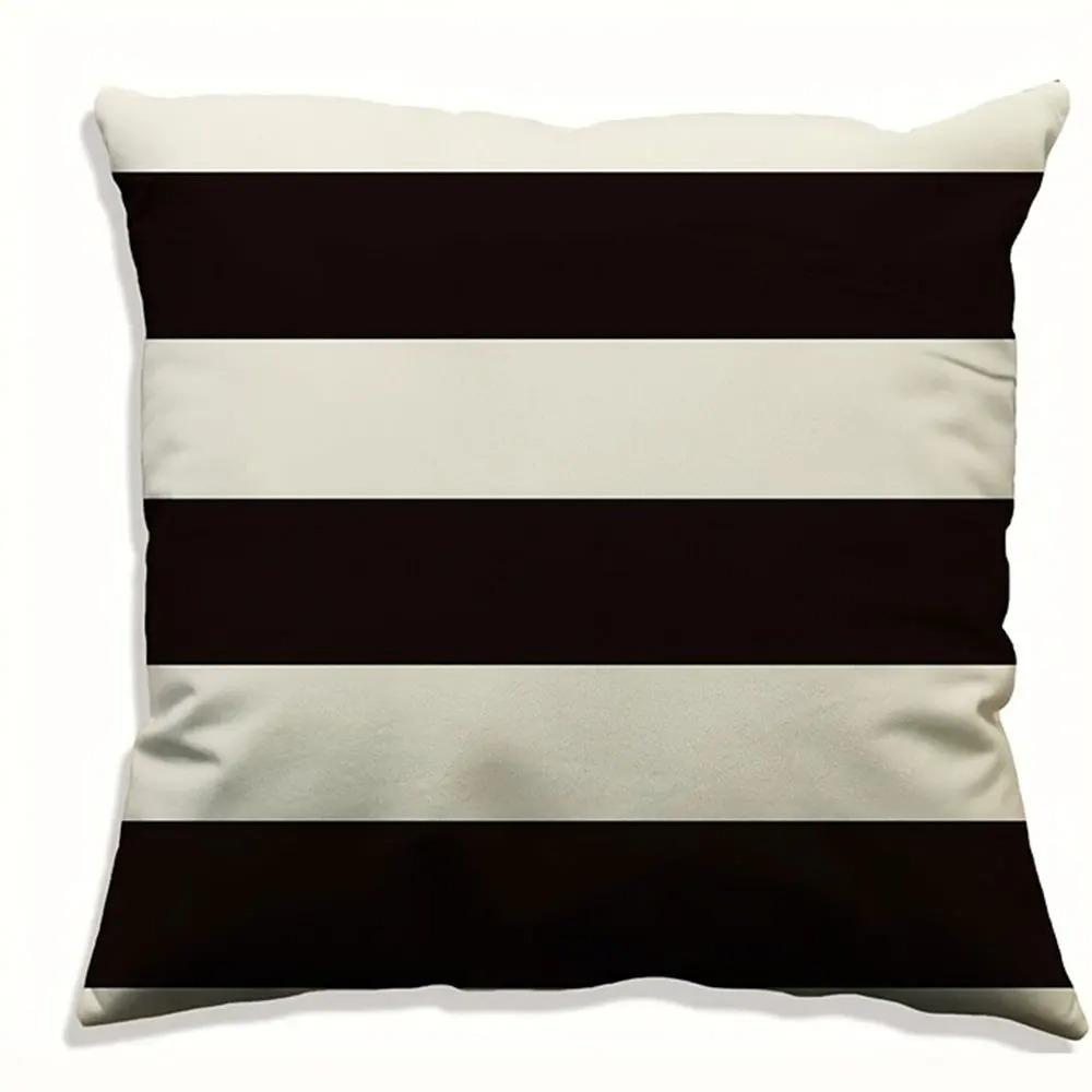 Home Decor Modern Black And White Geometric Pattern Pillows Pattern Cushion Cover Suitable For Sofa Bedroom Car Pillow Cover