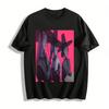 Dunkler Hexendruck Langarm-T-Shirt Trendiger Subkultur Street Style Lockeres Freizeit-Oberteil Reines Baumwoll-T-Shirt