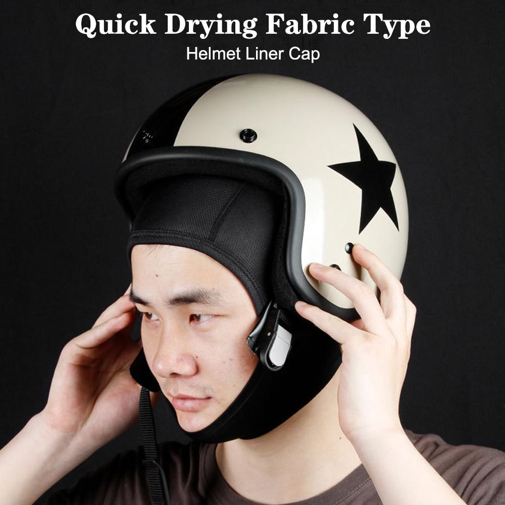 Sports Headgear Quickly Drying Out Elasticity Breathable And Sweat Wicking Soft Motorcycle Helmet Inner Cap Visor Sunscreen