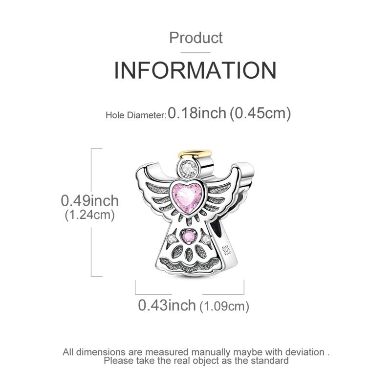 925 Silver Pink Color Cat's Paw Rabbit Elephant Zircon Dangle Charms Beads Pendant Fit Bracelet Necklace DIY Jewelry