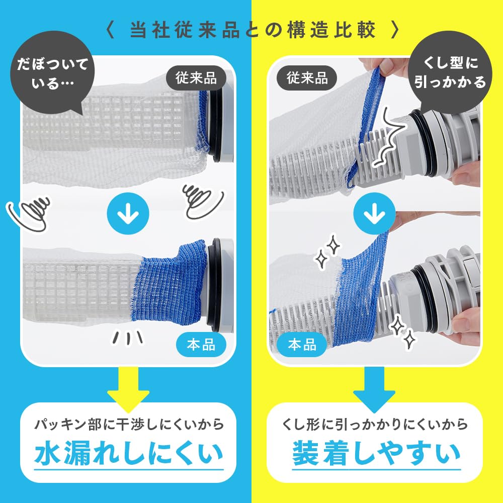 Aimedia Drum Washing Machine Lint Filter 20 Sheets Cleansing Fresh
