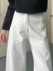 2025 Women's White High-Waist Loose Wide-Leg Jeans: Spring/Summer Collection