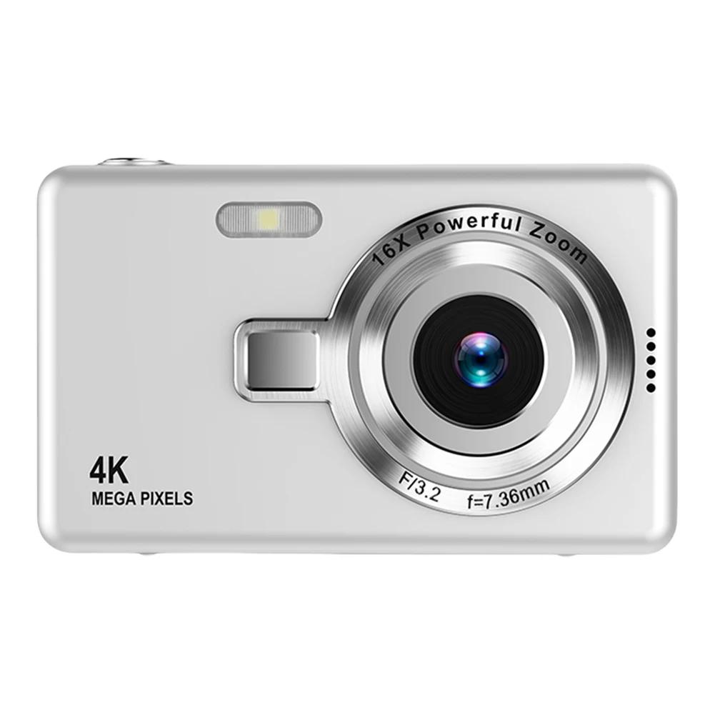 4K HD 1080P Photography Camera 2.4 Inch IPS Screen Autofocus Vlogging Camera 16X Zoom Camcorder Camera for Kids Adults Beginners