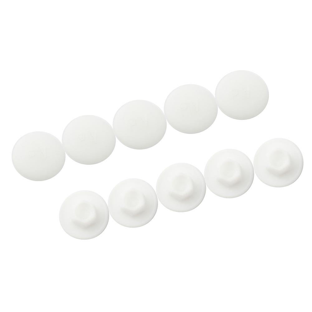 10pcs MTB Bicycle Headset Cover Stem Screw Cap Mountain Road Foldable Bike M5 M6 Hexagon Screws Caps Cycling Accessories