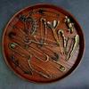 Large Brooches Twig Feather Decoration Vintage Bronze Brooch Sweater Scarf Buckle Cardigan Suit Big Pin