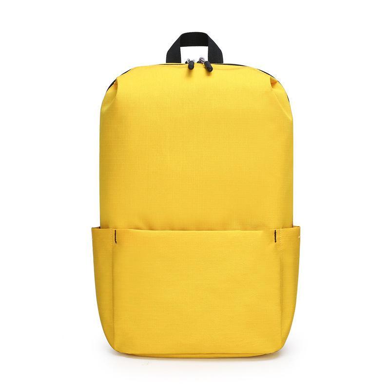 Oxford Fabric Backpack Lightweight Large Capacity Wear Resistant Casual Daypack for Hiking Camping Trip