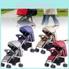 Four Wheeled Baby Stroller Lightweight Foldable Convertible Seat Tools Outdoor