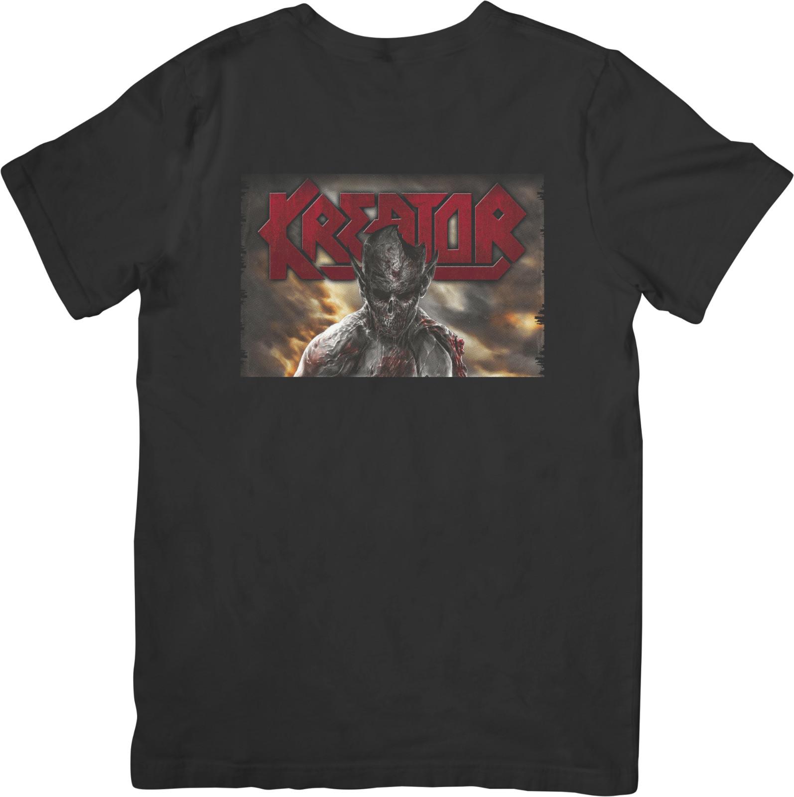 Kreator Music Unisex Fit for Men  Women Quality Cotton T-Shirt Black XXXXL