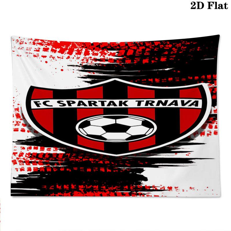 FC Spartak Trnava Wall Tapestry Aesthetic Wall Hanging Printed Fabric Blanket Decorative Tapestries for Bedroom Living Room Home Decor