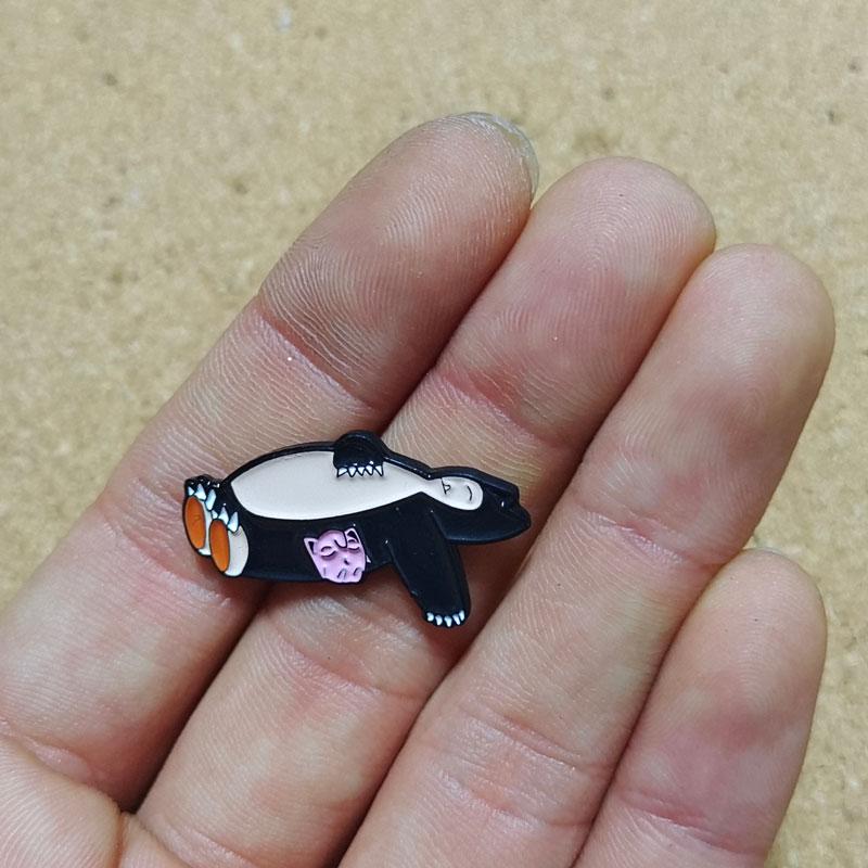 Cartoon Game Brooch Metal Enamel Badge Pin Backpack Hat Lapel Badge Men Women Fashion Jewelry Accessories Gifts
