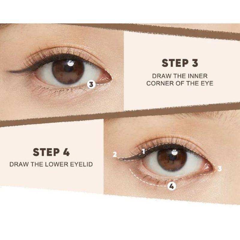 Judydoll - Präzise gezeichneter, schlanker Gel-Eyeliner - 5 Farben