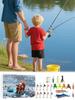 Fishing Lure Christmas Countdown Calendar 24 Days Advent Christmas Fishing Lure Tackle Kit For Lake Stream River Bass Trout Men