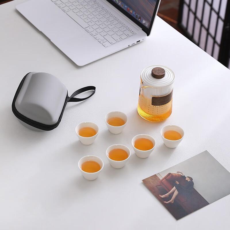 Portable Ceramic Travel Tea Set