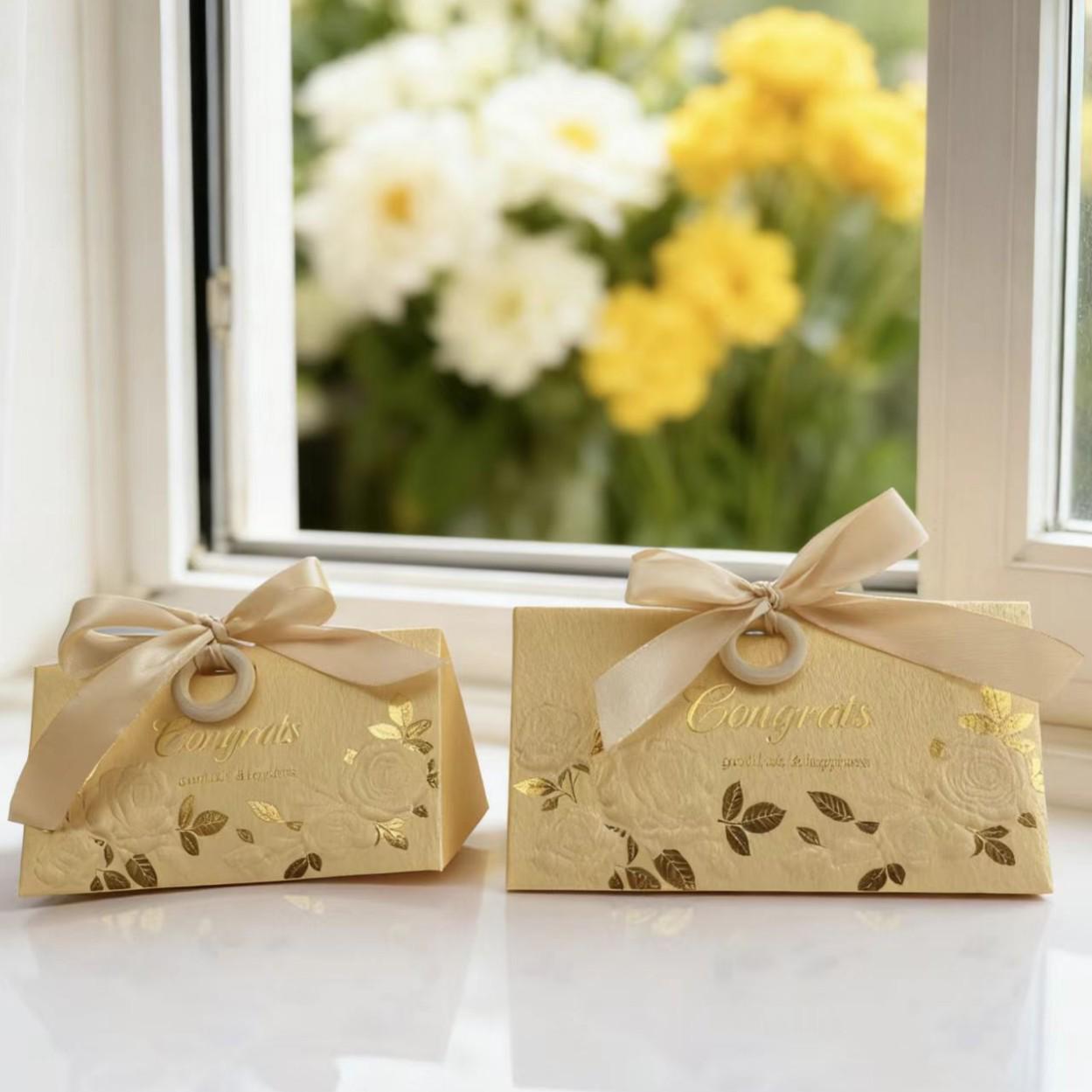 

Элегантная свадебная коробочка для конфет в китайском стиле - Высококачественная бумажная упаковка Small