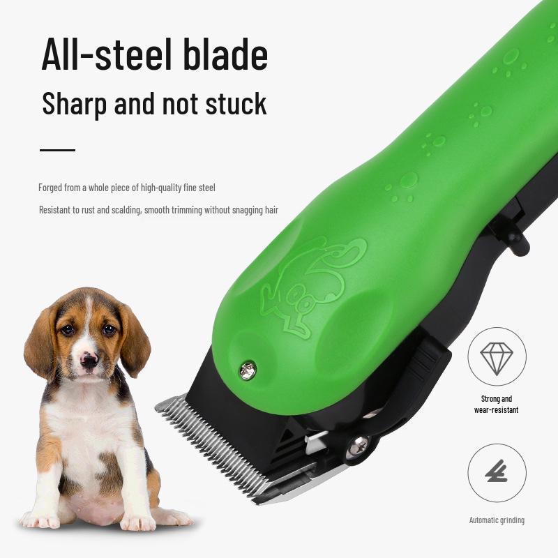 Electric Dog Hair Trimmer & Grooming Scissors Set