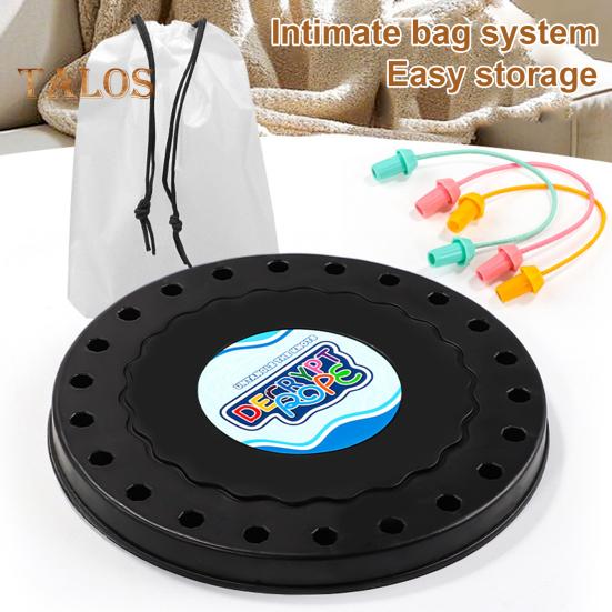 1 Set Kids Rope Untangling Game Twisted Rope Knot Board Game Logic Thinking Interactive Educational Colorful Elastic Rope Unhitching Toy