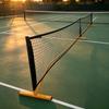 Pickleball Net System with Wheels Outdoor for Driveway