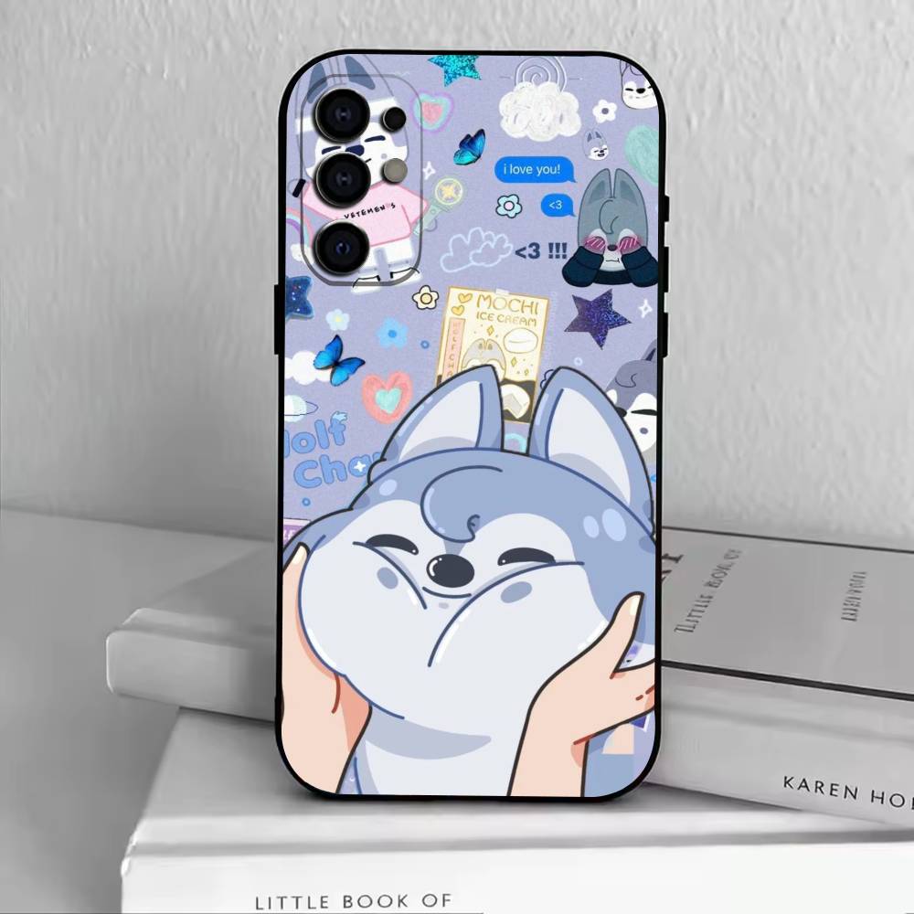SK-SKZOO Stray Kids-s Phone Case For Samsung S25,S24,S21,S22,S23,S30,Ultra,S20,Plus,Fe,Soft Silicone Black Cover