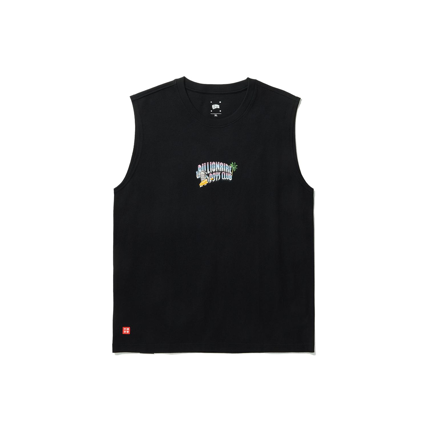 

Коллаборация Li Ning X Billionaire Boys Club Жилет без рукавов с удобным круглым вырезом и принтом в виде букв Унисекс Топы Черный AVSU775-1 S