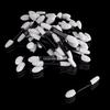 50 PCS Makeup tool Disposable Professional Eyeshadow Brush Sponge Applicator Double Foam Head