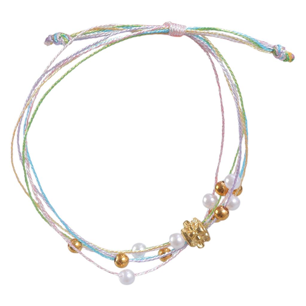 Stylish Handmade Colorful Friendship Bracelets Adjustable Handwoven Wristbands for Trendy Men and Women Daily Use