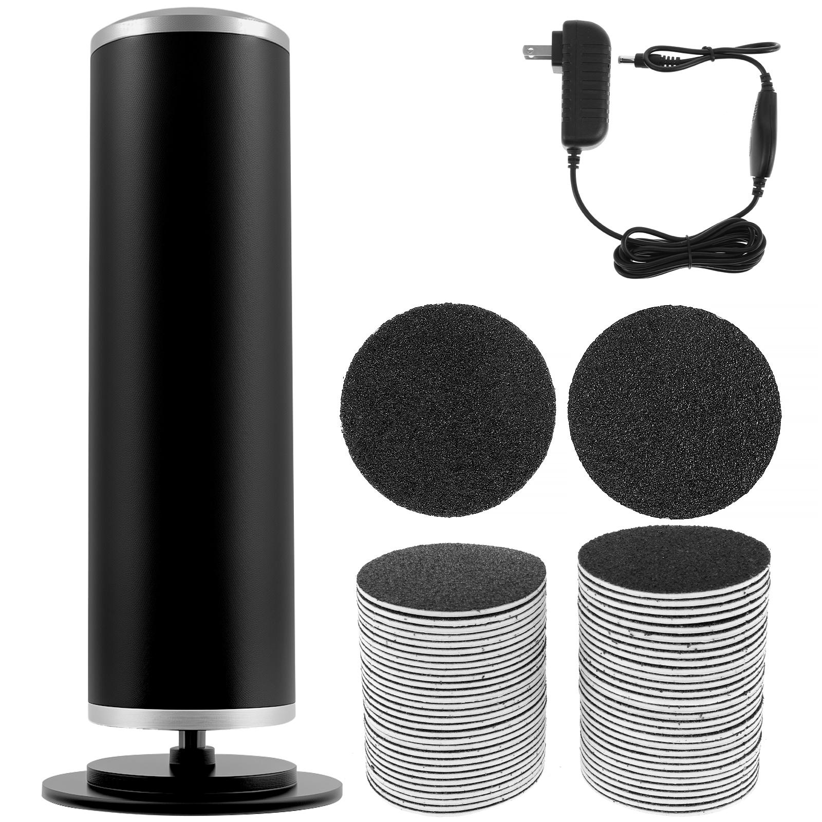 

Новая электрическая пилка для ног с регулируемой скоростью, средство для удаления мозолей с 60 наждачными бумагами, эффективное средство для удаления мозолей и ороговевшей кожи